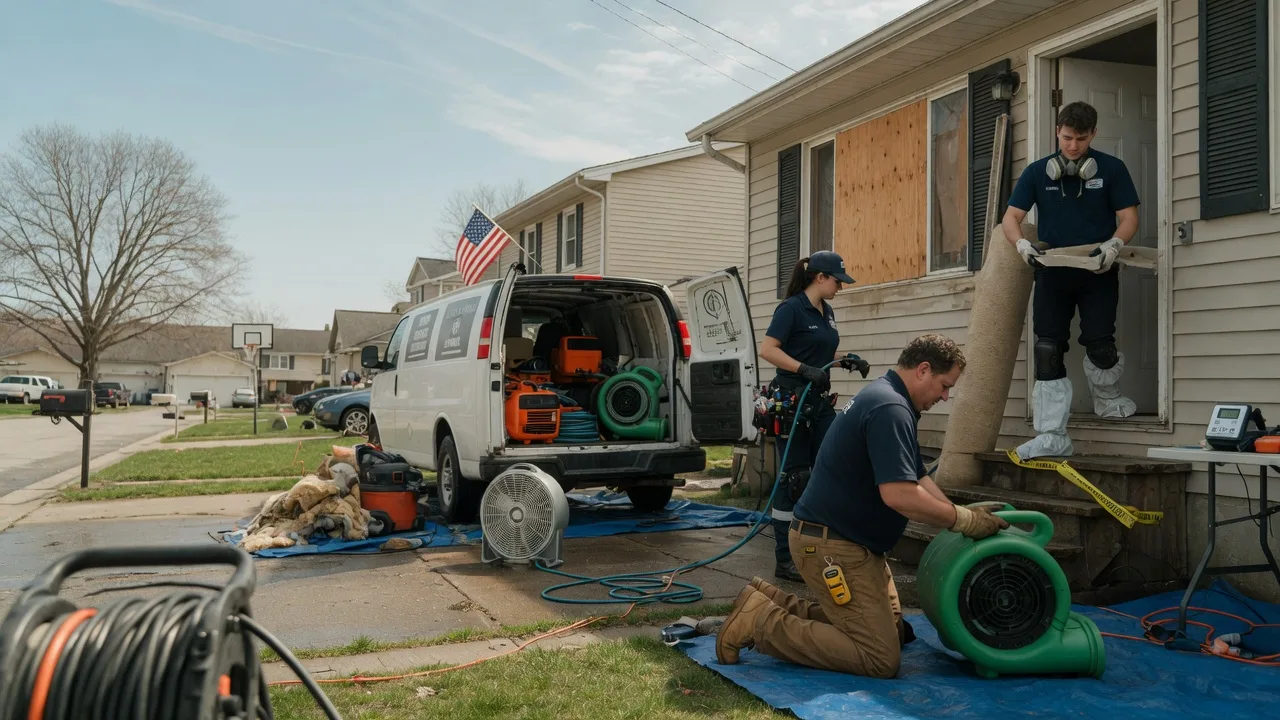 Water Damage Restoration in Teeds Grove, IA near me